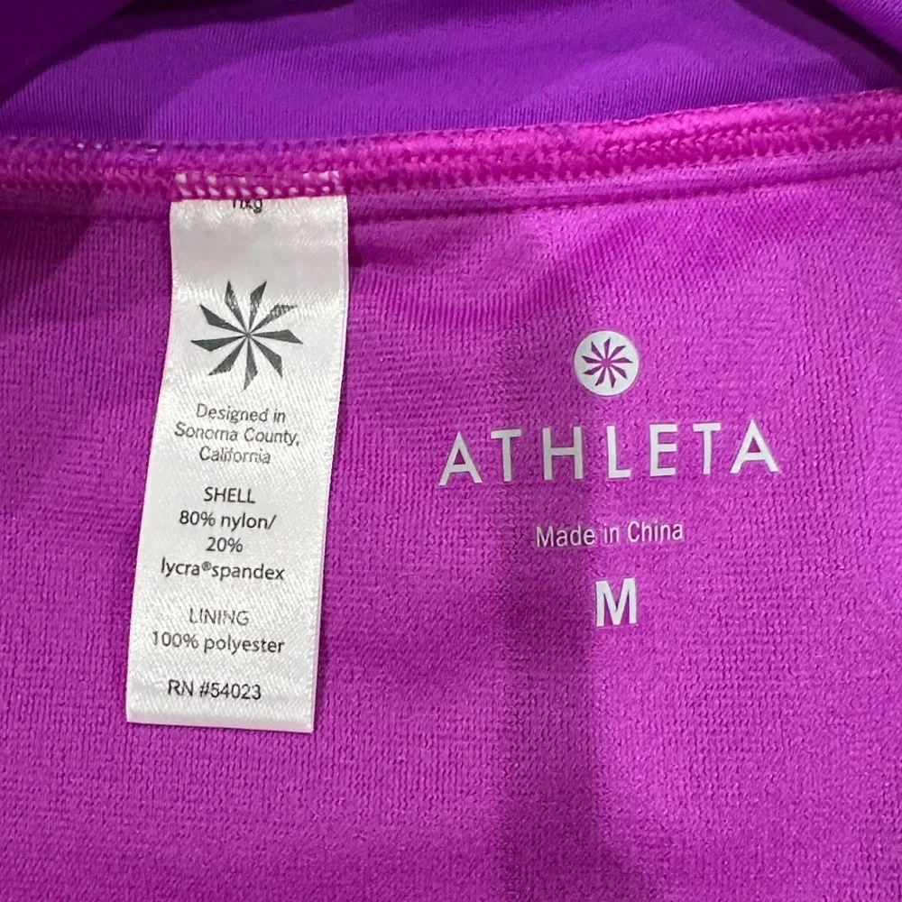 Athleta Vibrant Purple Swimwear - Three pieces included. - Picture 5 of 7
